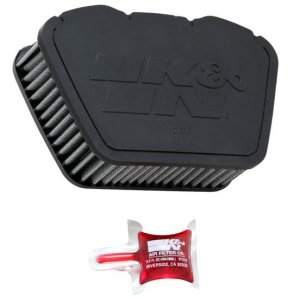 Yamaha V Star 1300 Air Filter - K&N Engineering - Direct Fit, High-Flow, Washable & Reusable - `07-`09